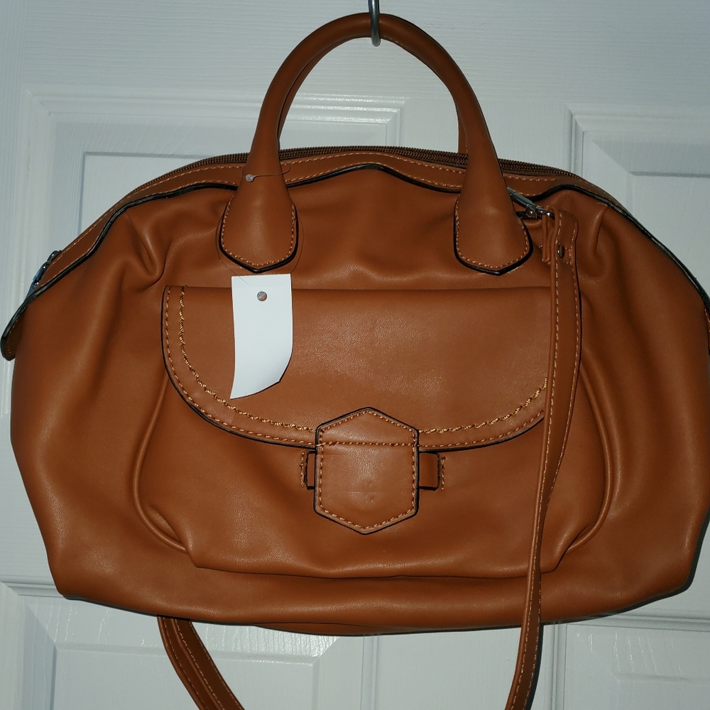 Brown handbag